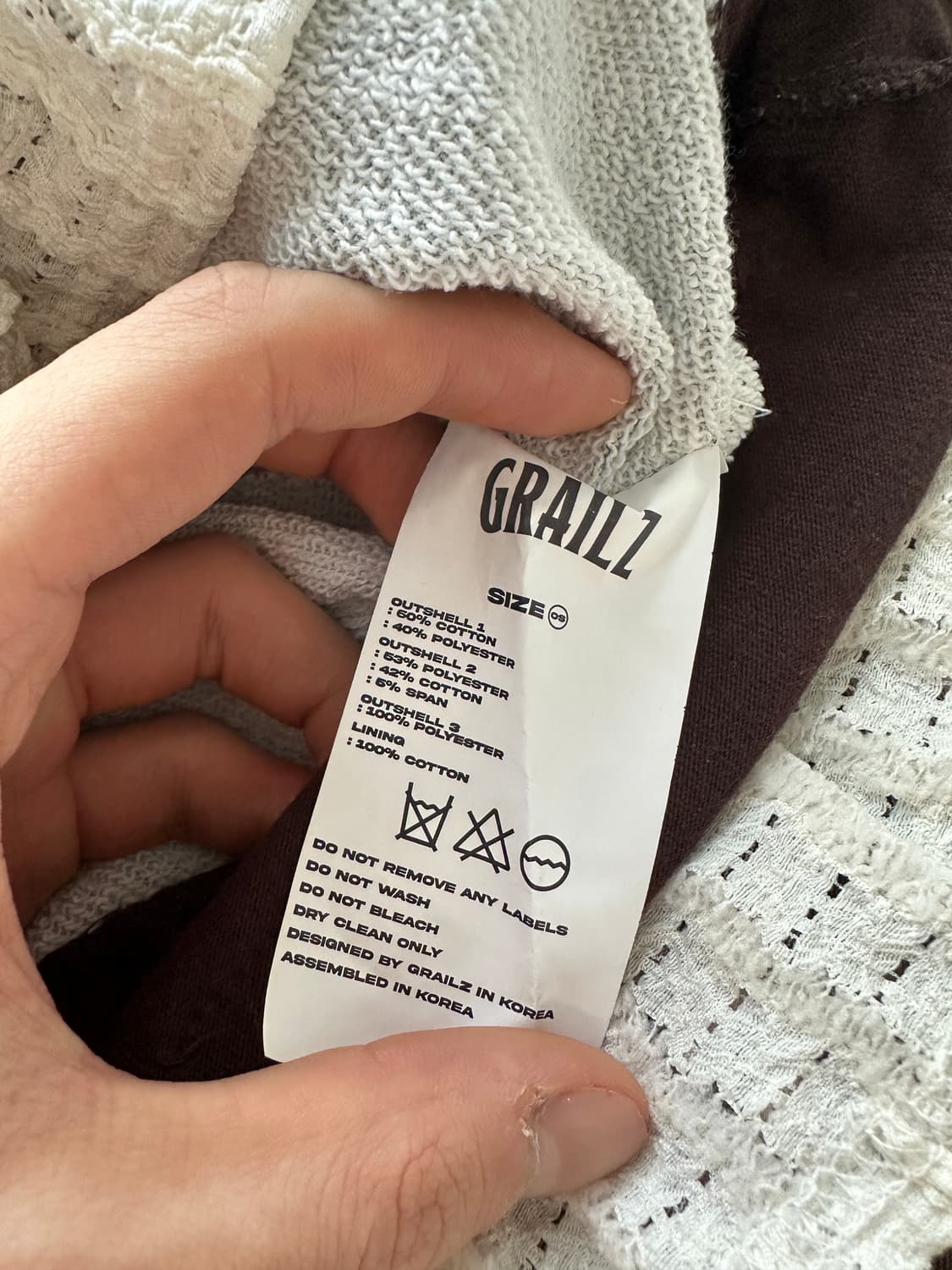 그레일즈 카모 레이어드 스커트 상품이미지3