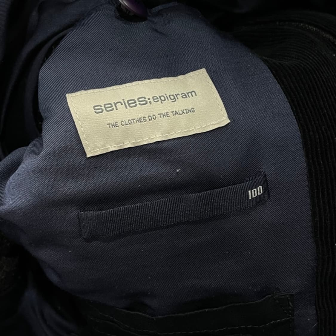 105 시리즈 에피그램 퀄팅 신슐레이트 패딩 자켓 상품이미지3