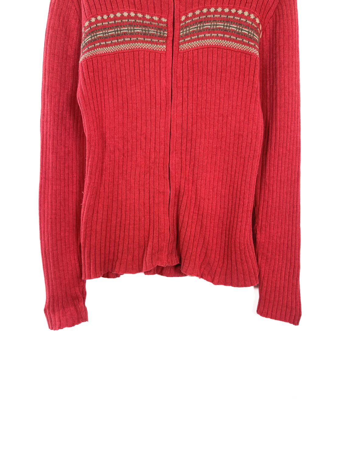 맥그리거 하프넥 울 니트 집업 상품이미지3