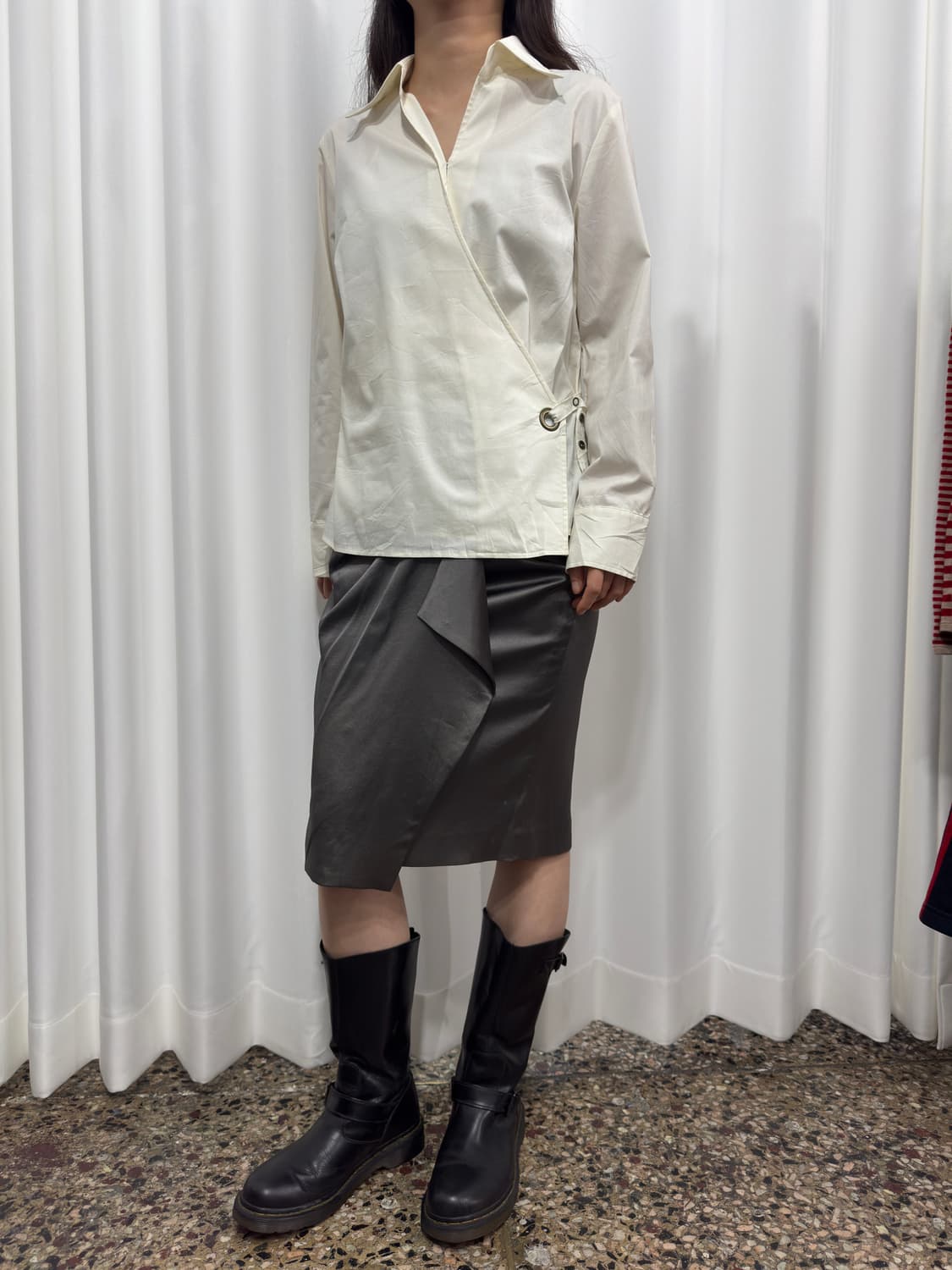 jewel voce design midi skirt 상품이미지3