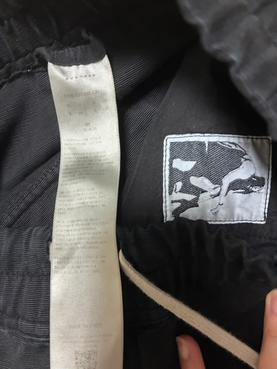 릭오웬스 다크쉐도우 블랙점보 벨라 카고팬츠  상품이미지3