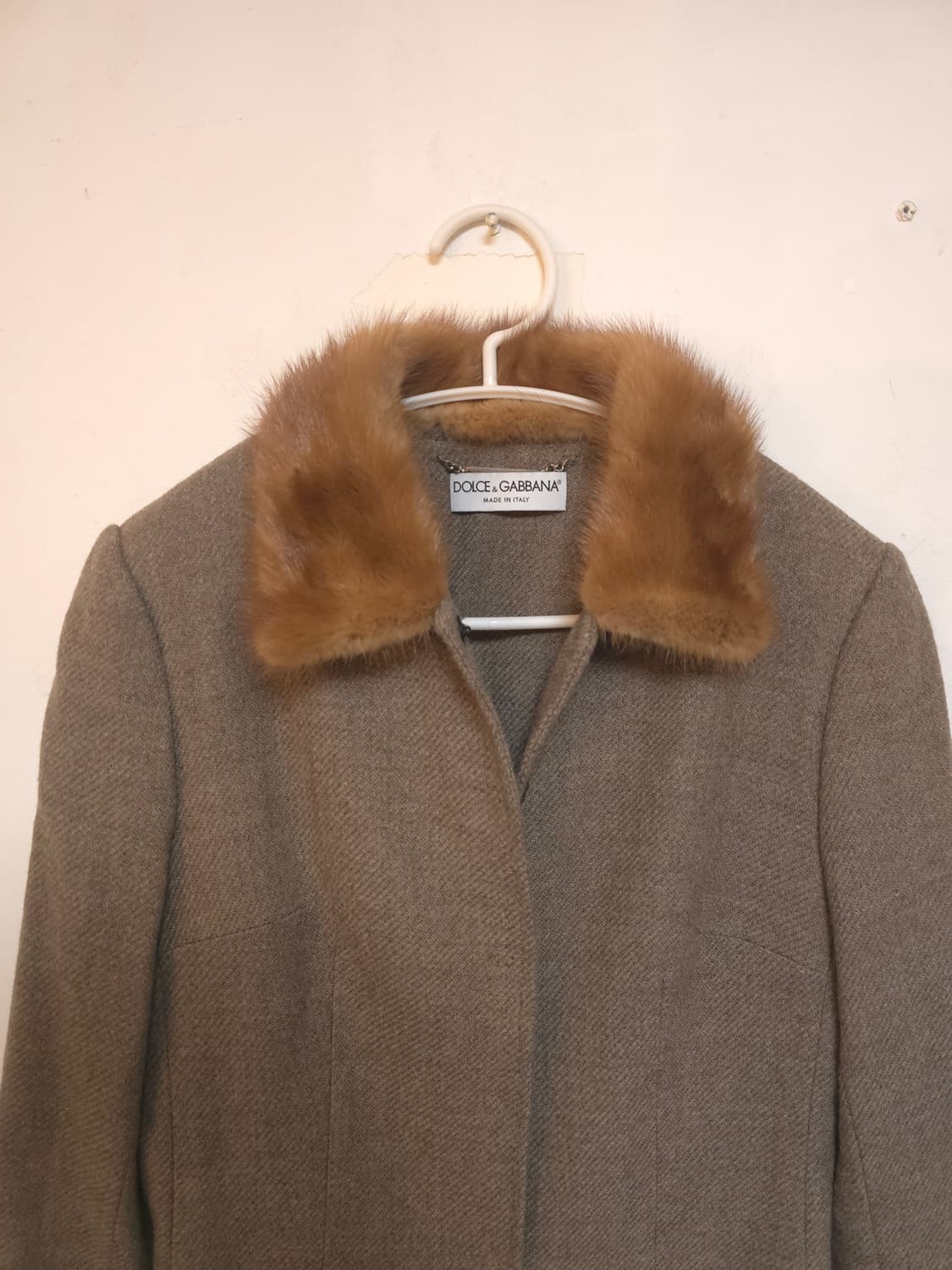 돌체앤가바나 여성 밍크퍼 버진울 자켓 40 (새상품급)
 상품이미지3