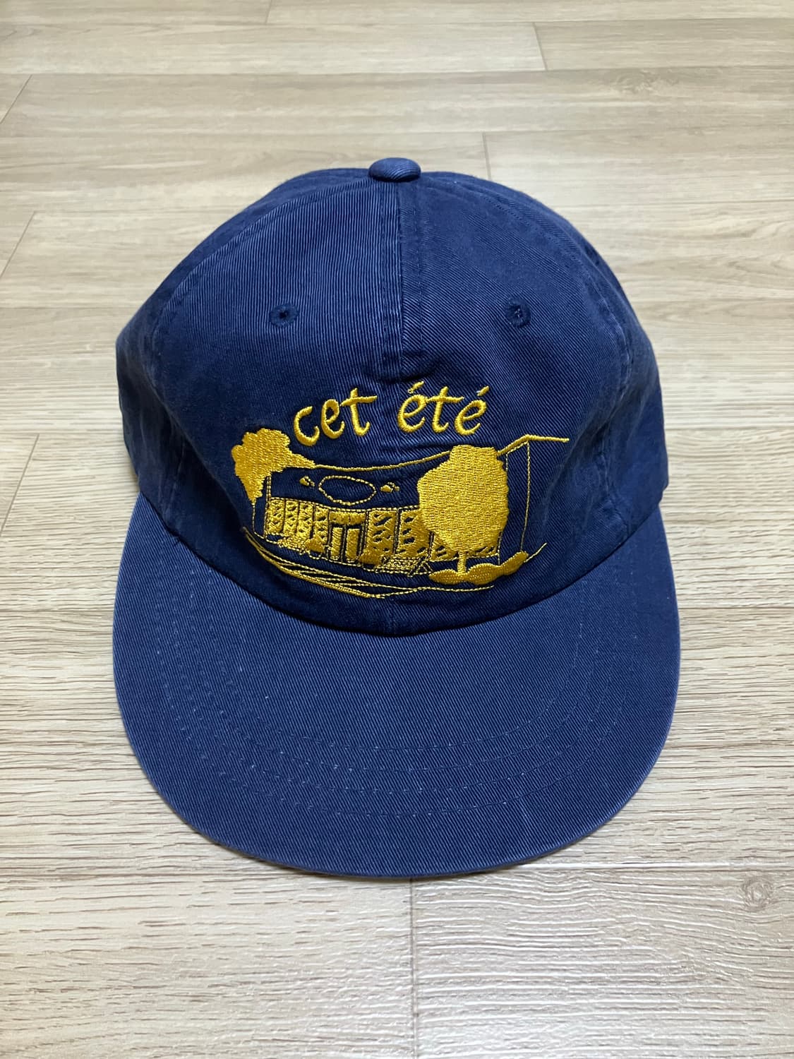 쎄떼떼 OG 샵 그래픽 캡_네이비 상품이미지1