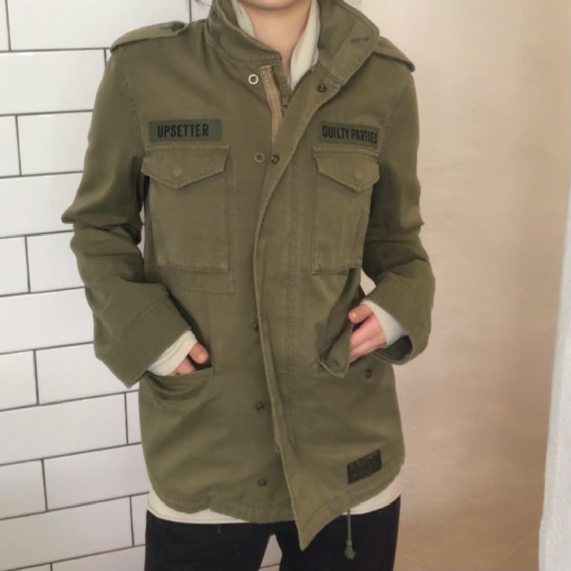 와코마리아 밀리터리 야상 자켓 상품이미지6