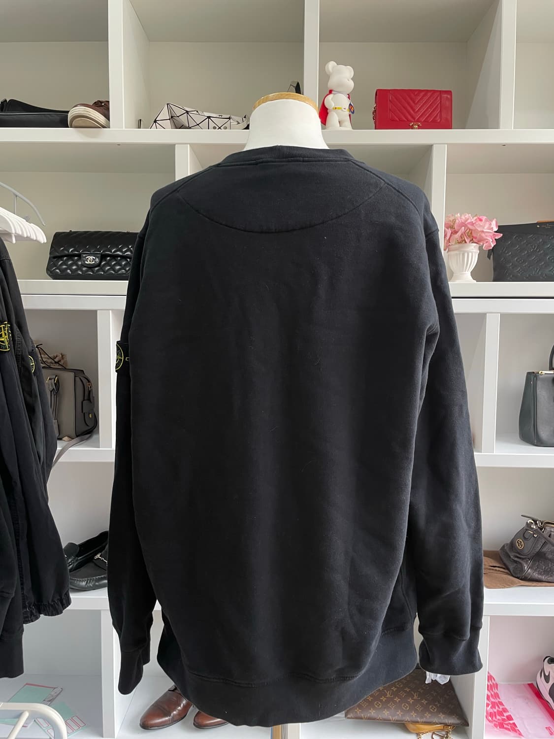 [새상품급,3XL] 스톤아일랜드 블랙 맨투맨 상품이미지2