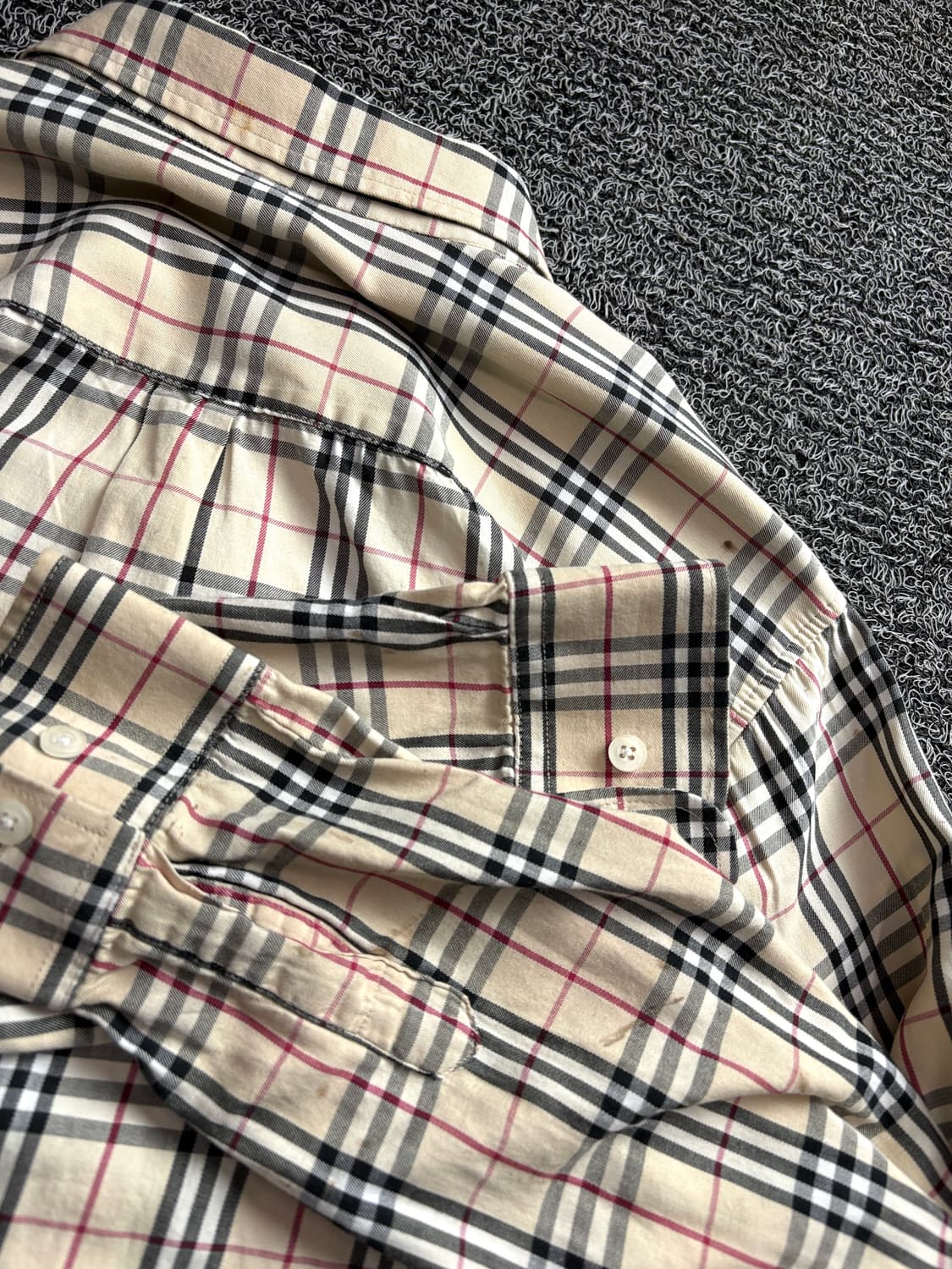 버버리 아카이브 노바 체크 셔츠 3070 상품이미지8