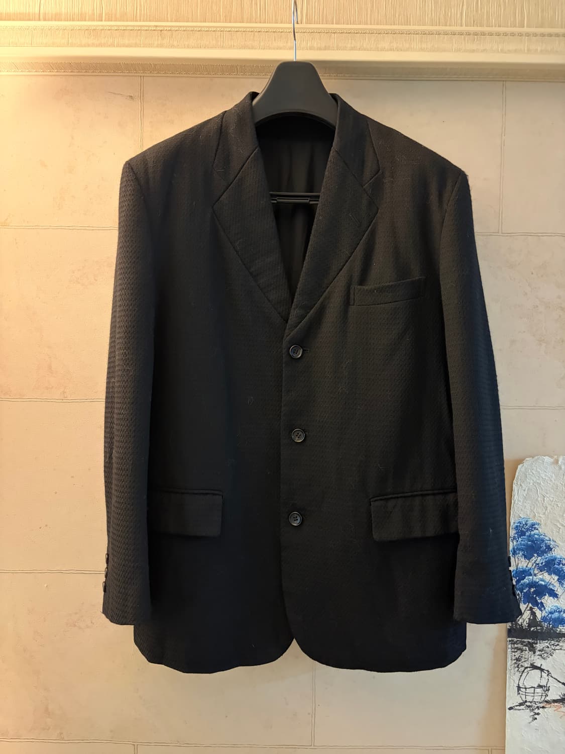 꼼데가르송 자켓 페이크 카라 울 자켓 상품이미지2