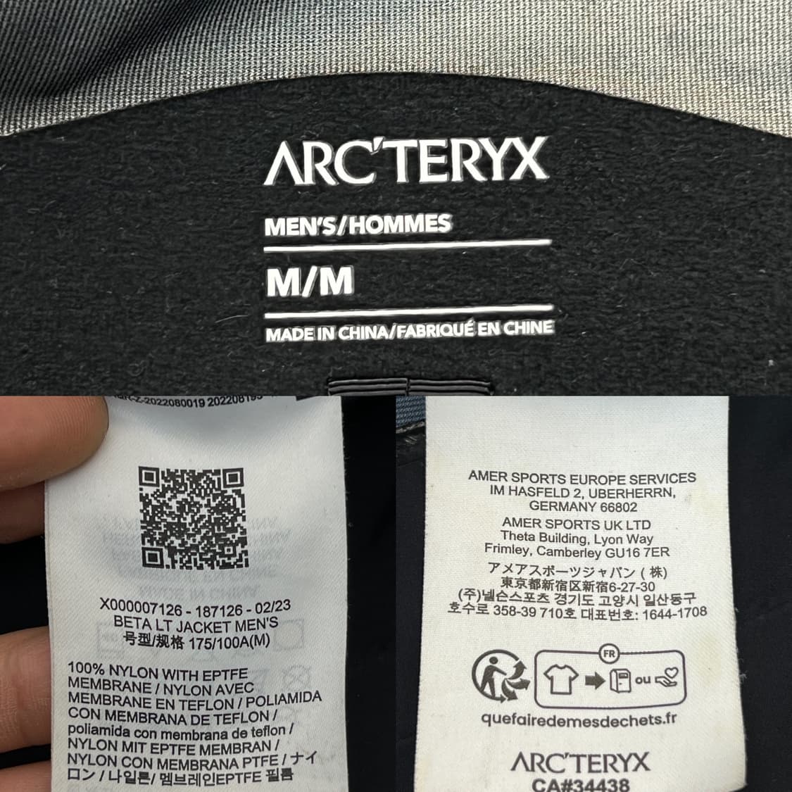 아크테릭스 23SS 베타 LT 고어텍스 자켓 상품이미지8