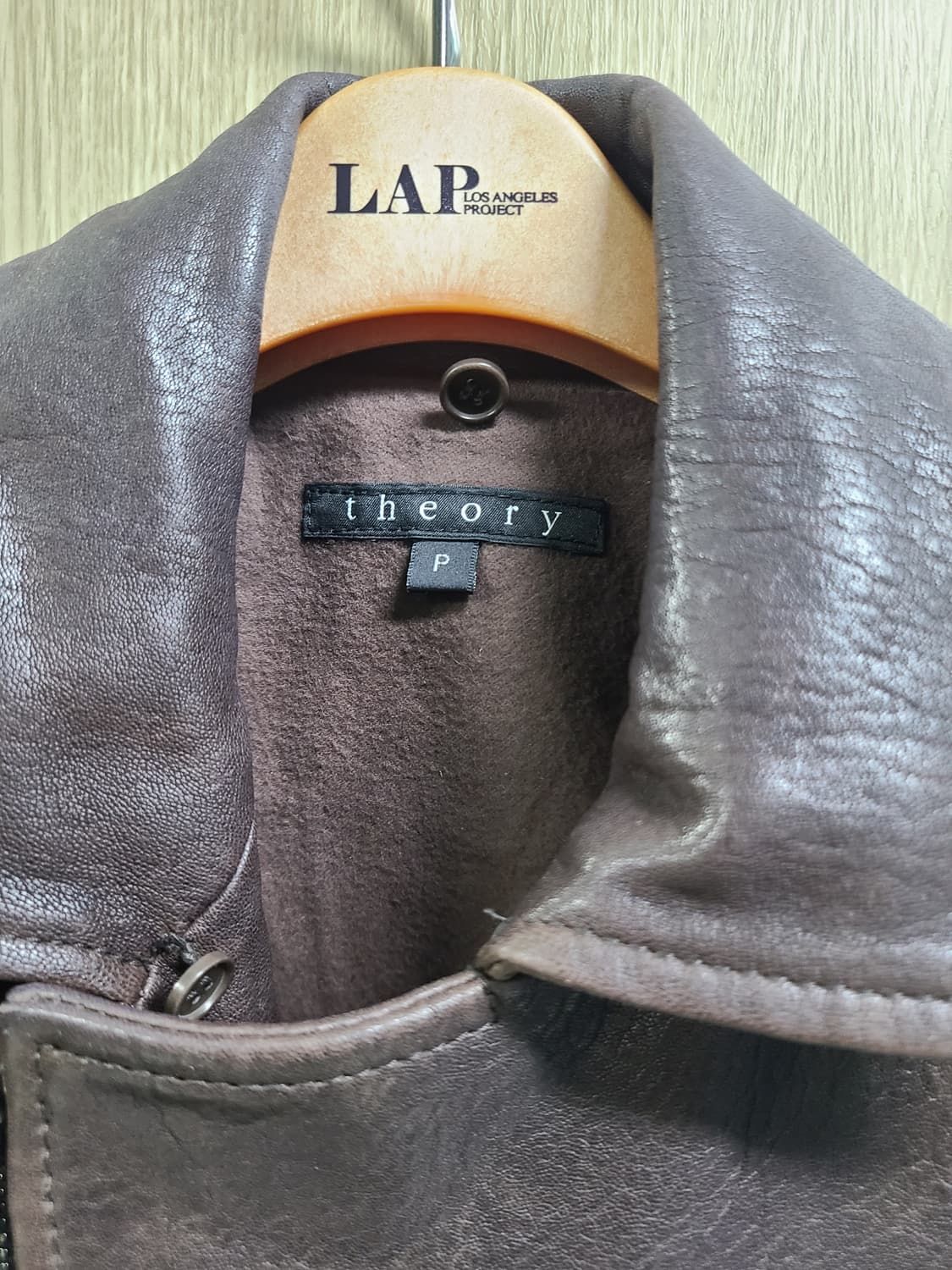 띠어리 양가죽 라이더 자켓  상품이미지2