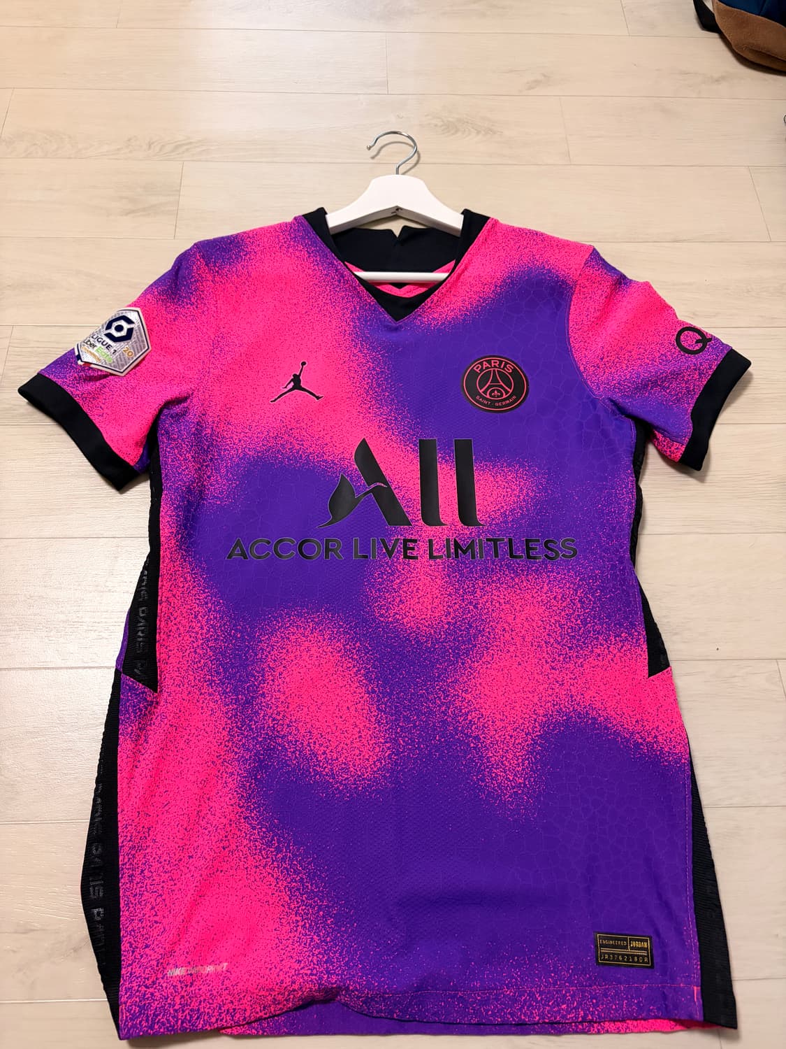 20-21 파리생제르망 4th 네이마르 마킹 어센틱 상품이미지1