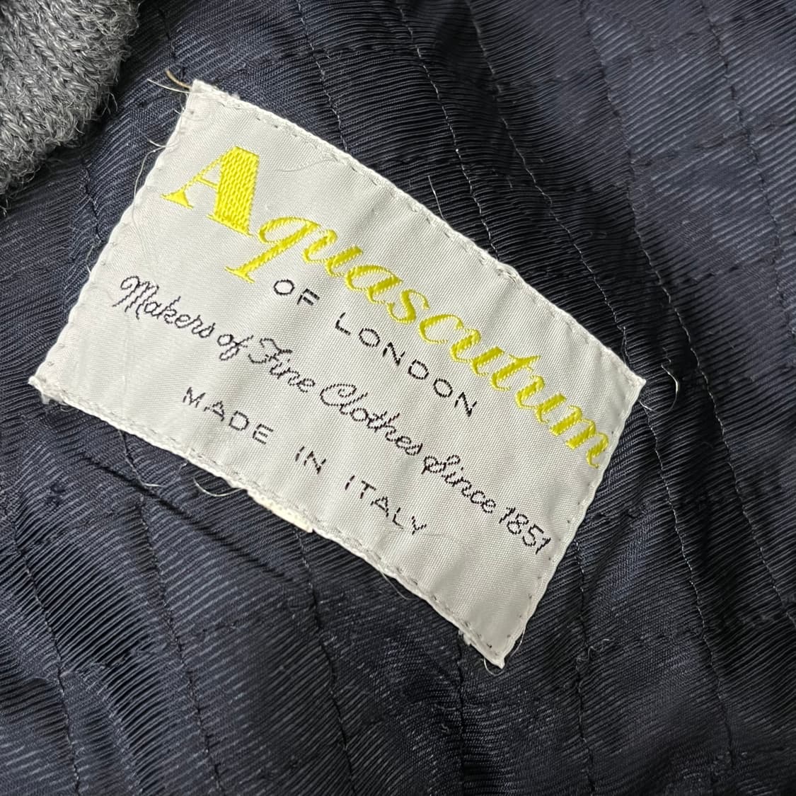  아쿠아스큐텀 카라 울 블루종 y14544 상품이미지7