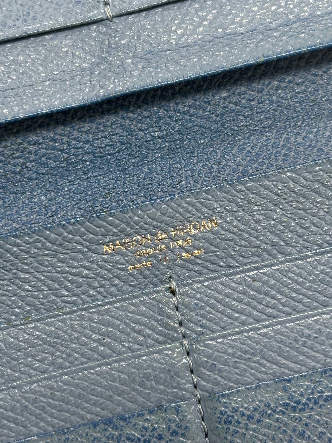 MAISON de HIROAN 레더 장지갑 상품이미지3