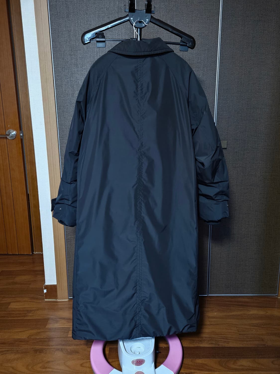 수아레 서스테인 발마칸 코트 패딩 (블랙) 상품이미지4