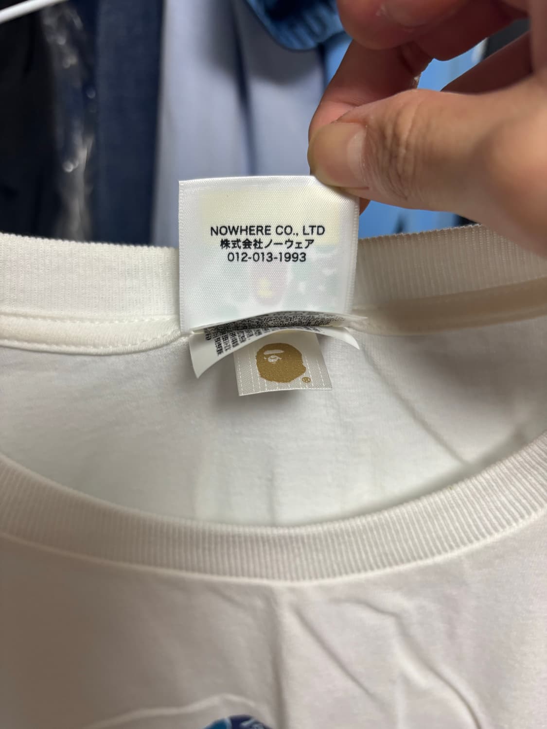 베이프 롱슬리브 상품이미지5