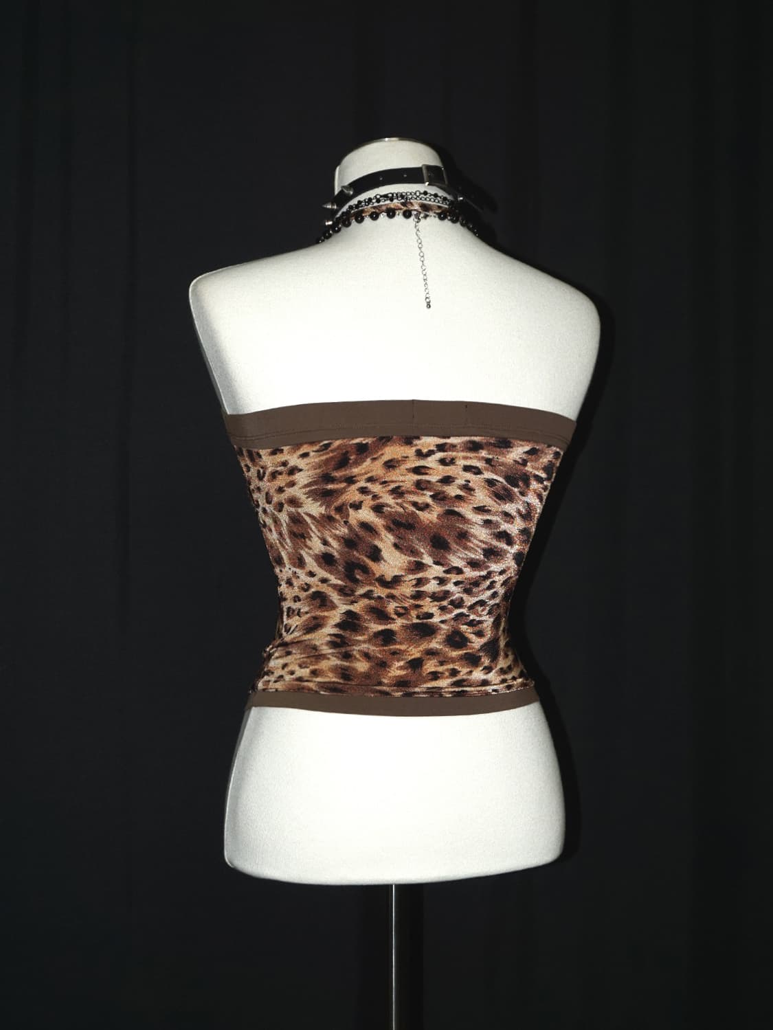 leopard gyaru top  상품이미지6