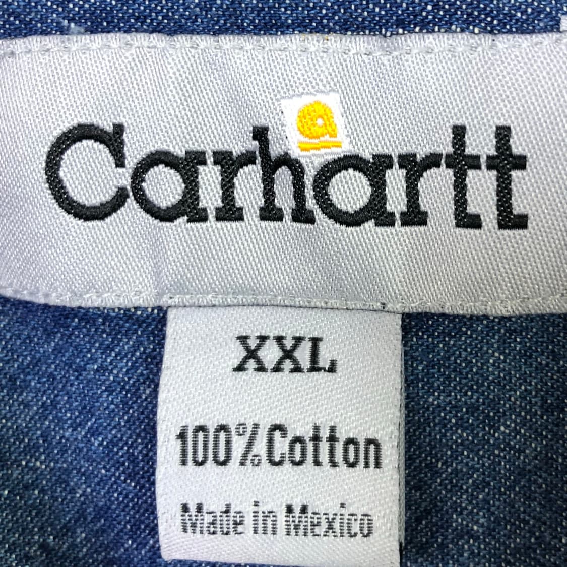 Xxl 칼하트 데님 셔츠 상품이미지3