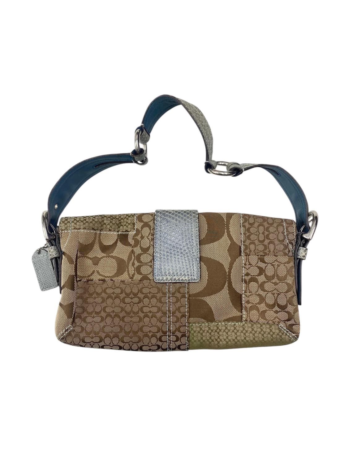 코치 y2k 패치워크 바게트백 상품이미지2