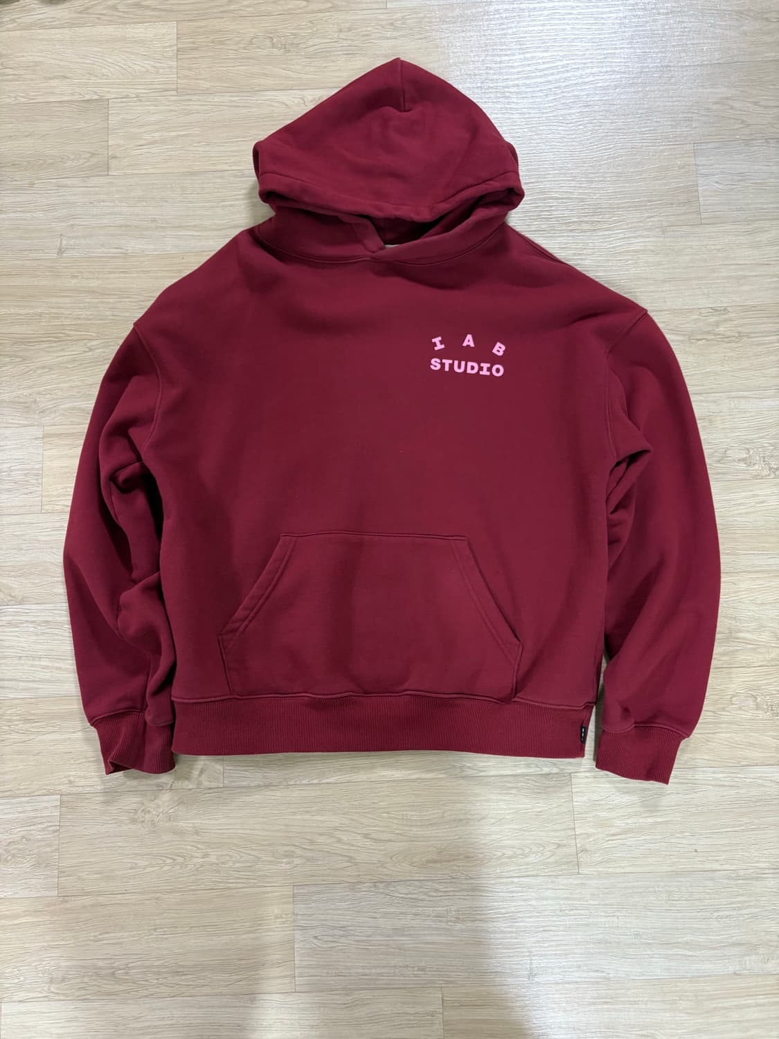아이앱스튜디오 후드티 라즈베리 L 상품이미지3
