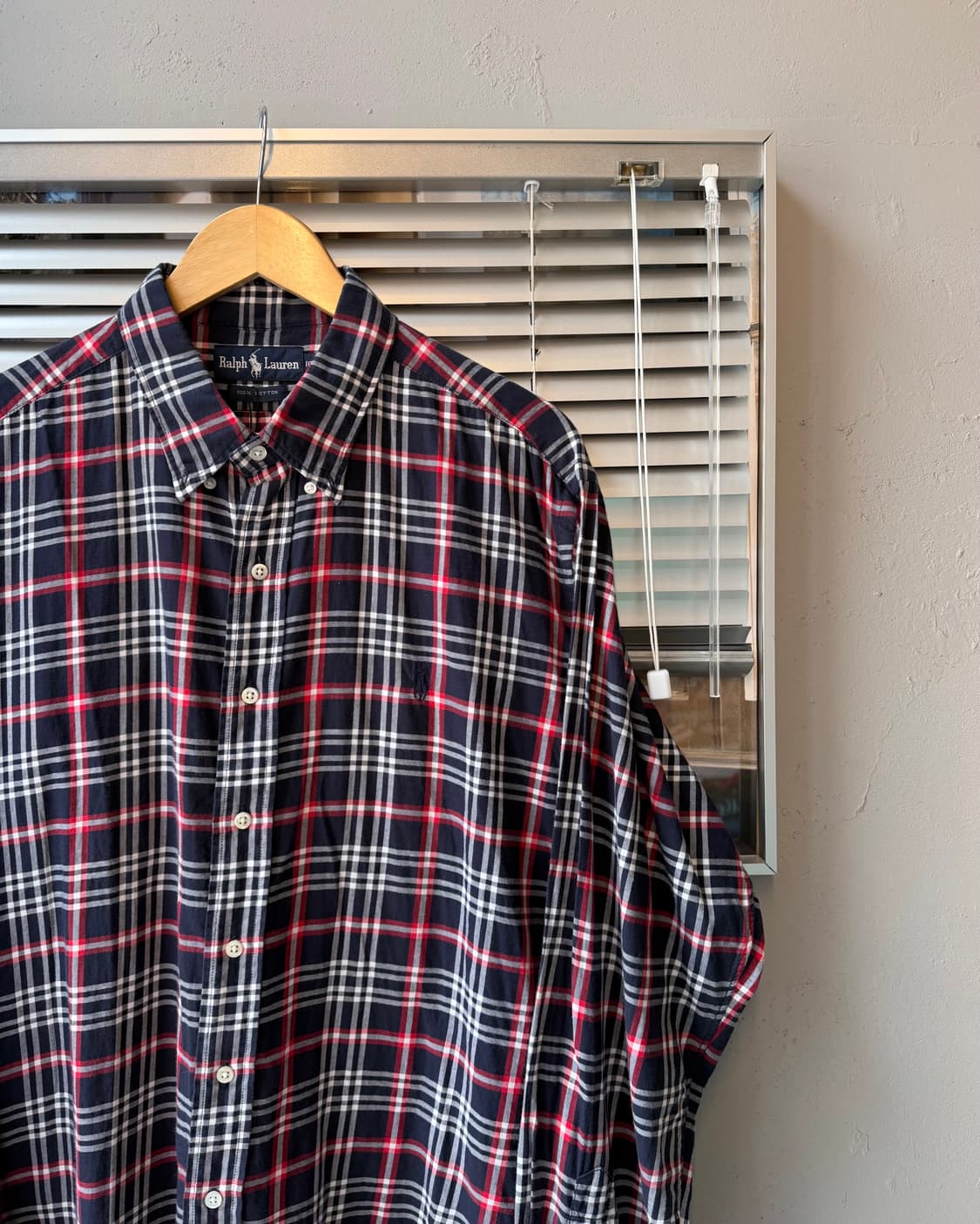 Polo Ralph Lauren 90s check shirt 상품이미지3