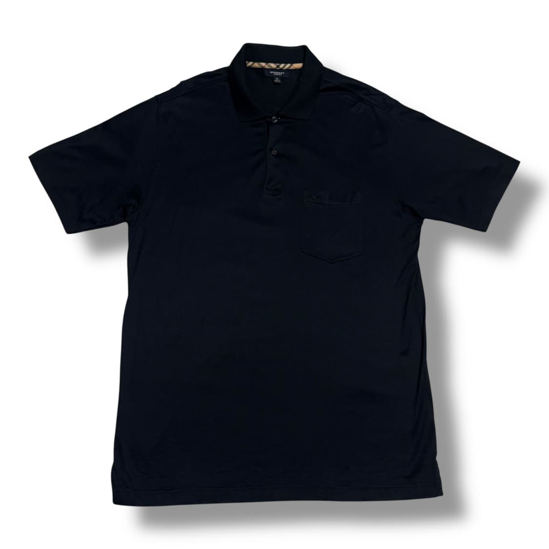 Burberry 블랙 카라 반팔 상품이미지1