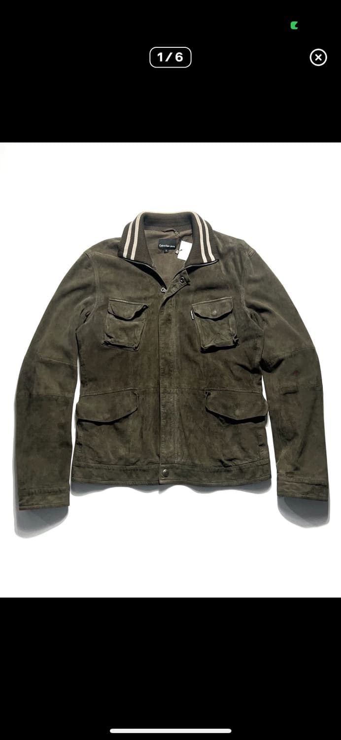 캘빈클라인 스웨이드 자켓 구합니다! 상품이미지1
