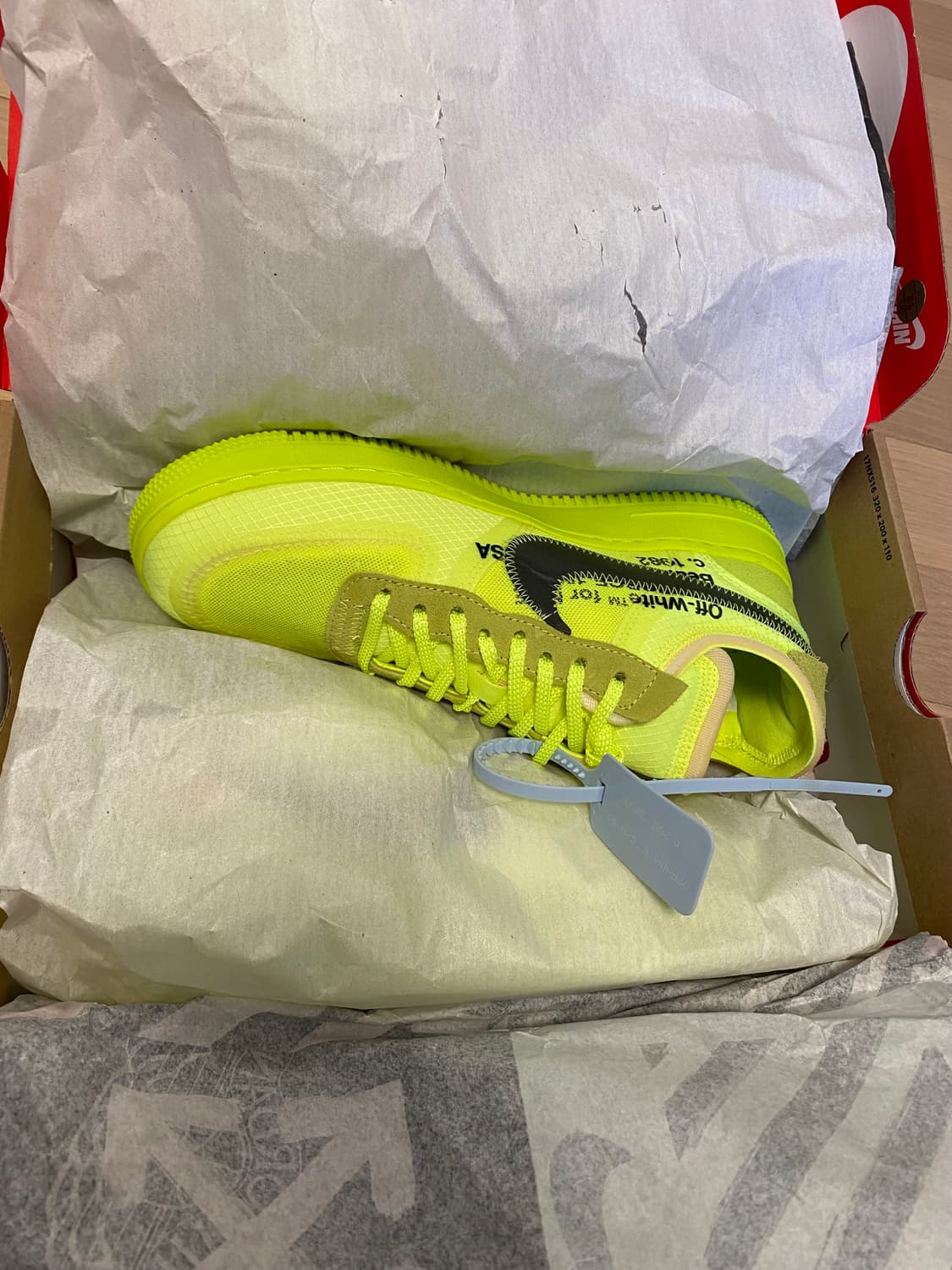 [250] 나이키x오프화이트 에어포스1 로우 볼트 상품이미지2