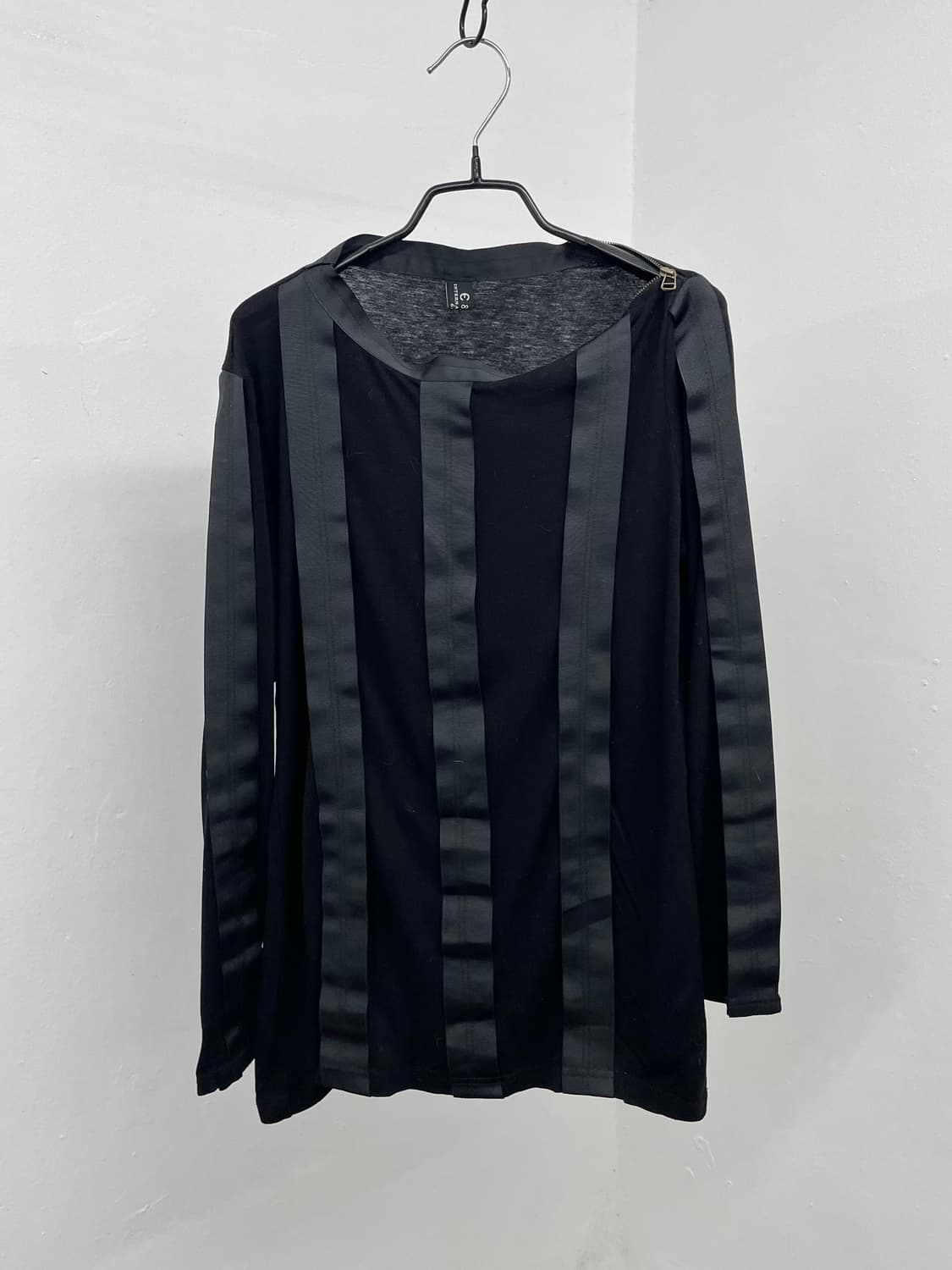 블랙 본디지 지퍼 슬리브 상품이미지2