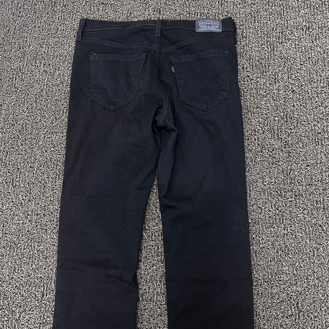 리바이스 여성 데님 흑청바지 블랙 28인치 상품이미지6