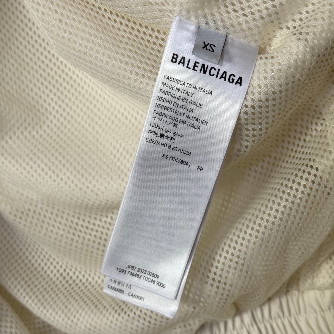 [XS] 발렌시아가 스포츠 아이콘 트랙 자켓 상품이미지10