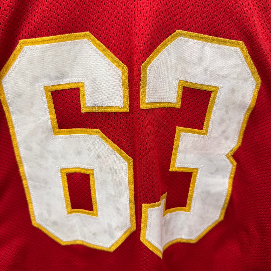 00s 리복 NFL 이큅먼트 온필드 레플리카 반팔 저지 레드 상품이미지8