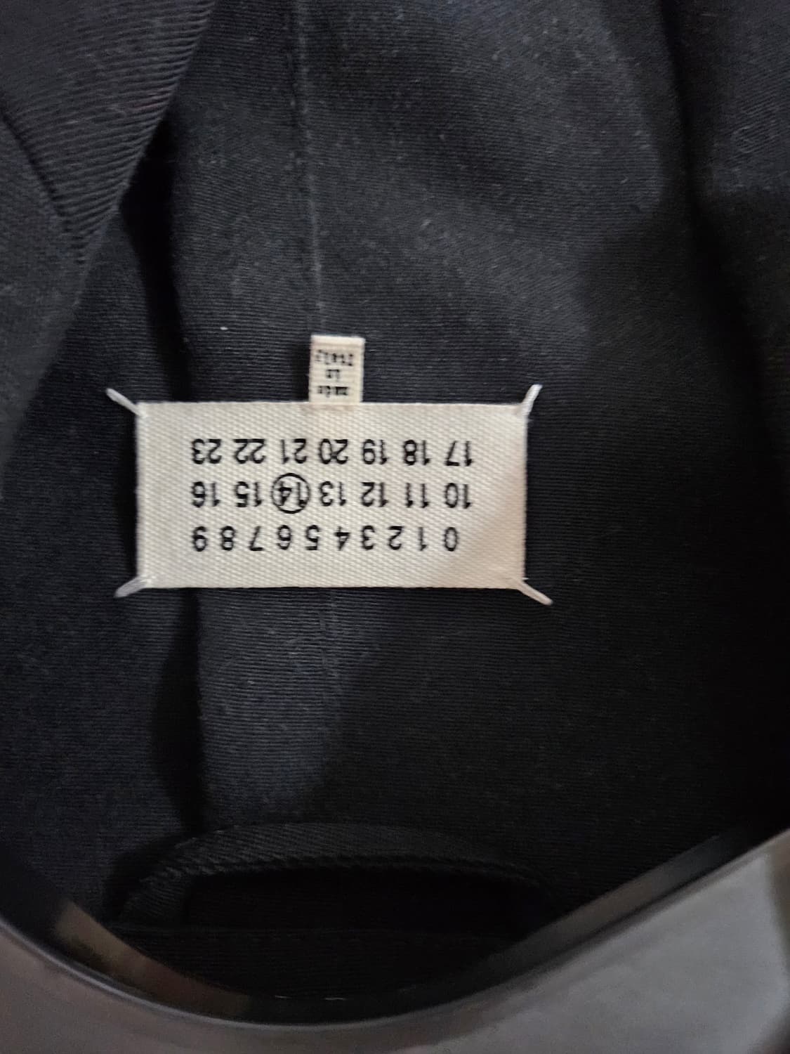 메종마르지엘라 코트 블랙  상품이미지4