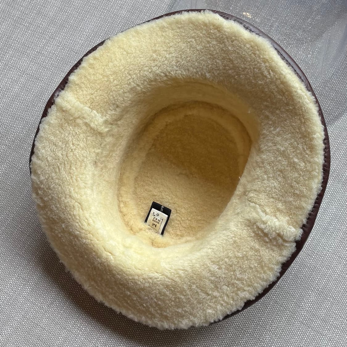 90s 뉴질랜드 Patmark 쉽 스킨 울 파일 버킷 햇 상품이미지6