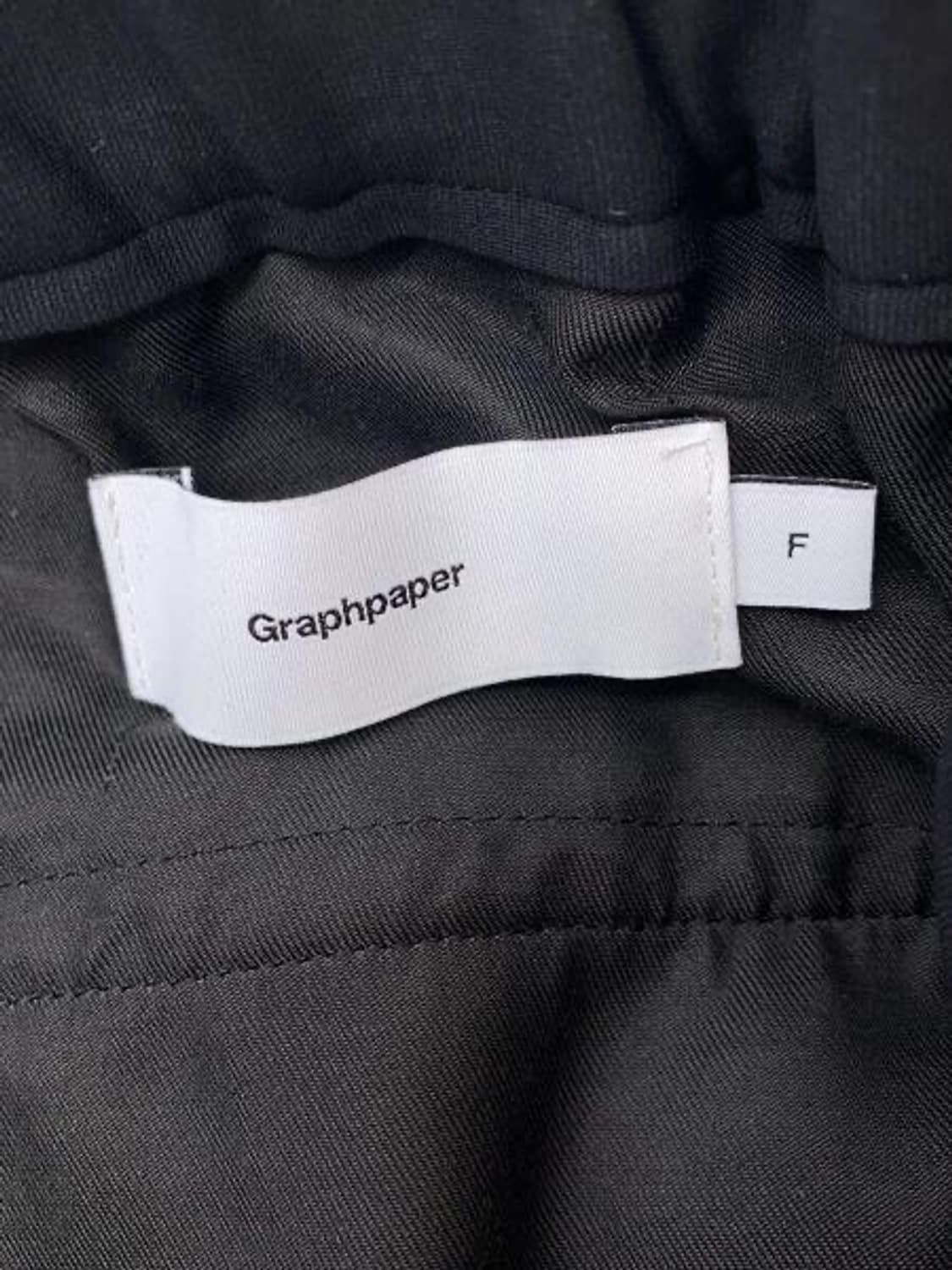 Graphpaper 그라프페이퍼 컴팩트 와이드 쉐프 팬츠 상품이미지3