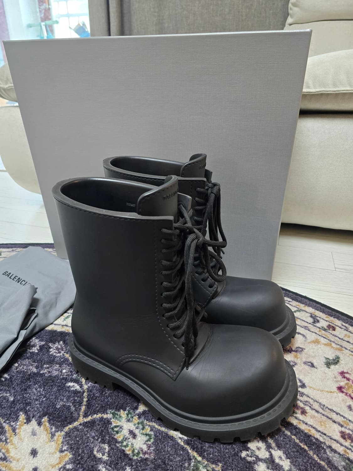 발렌시아가 스테로이드 부츠 42size 상품이미지7