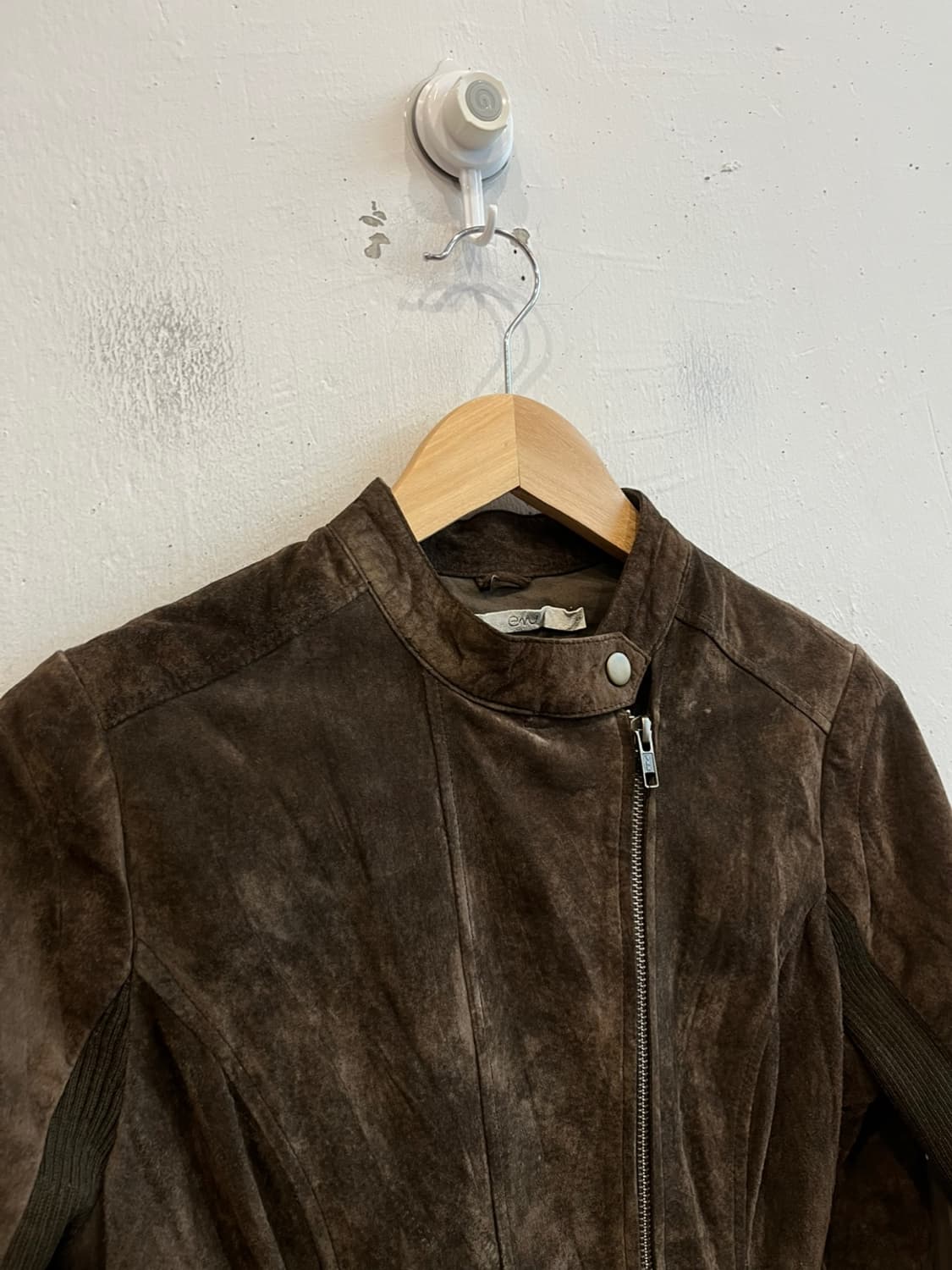 EMJ 리얼스웨이드 사선집업 자켓 우먼즈  상품이미지3