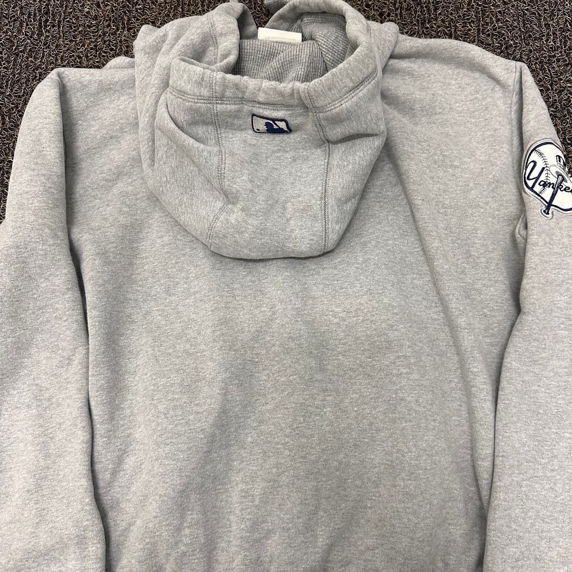 MLB 엠엘비 기모 후드티셔츠 그레이 100(L) 상품이미지6