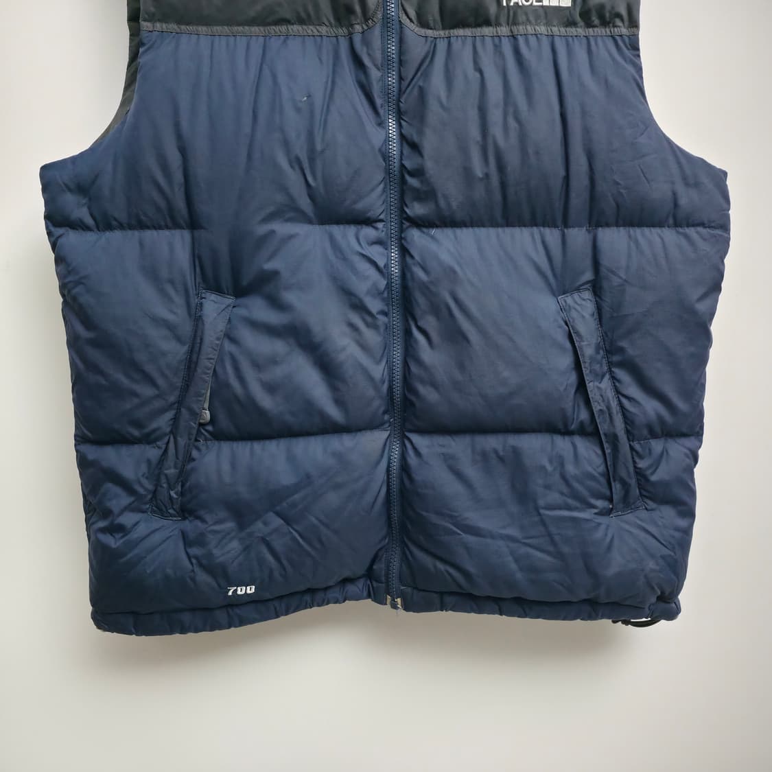 [L] 노스페이스 700 눕시 패딩 조끼 네이비 상품이미지3