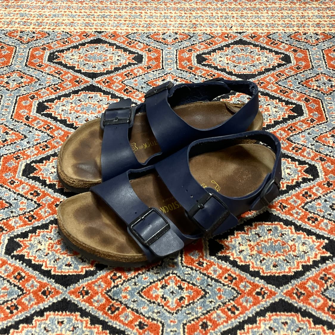 버켄스탁 밀라노 네이비 샌들 260 상품이미지1