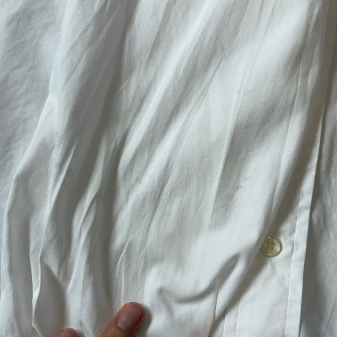 폴로 화이트 클래식 포니 로고 포플린 셔츠 상품이미지9