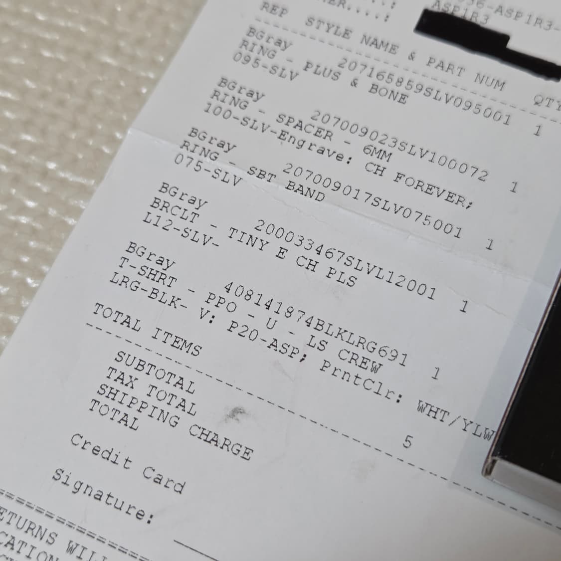 크롬하츠 타이니 팔찌 12링크 상품이미지2