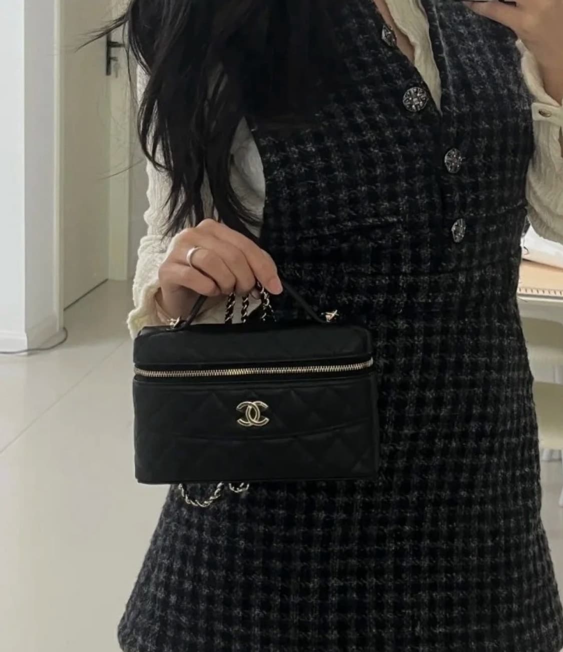 깜짝세일(새상품)정품 샤넬 뷰티백 상품이미지4