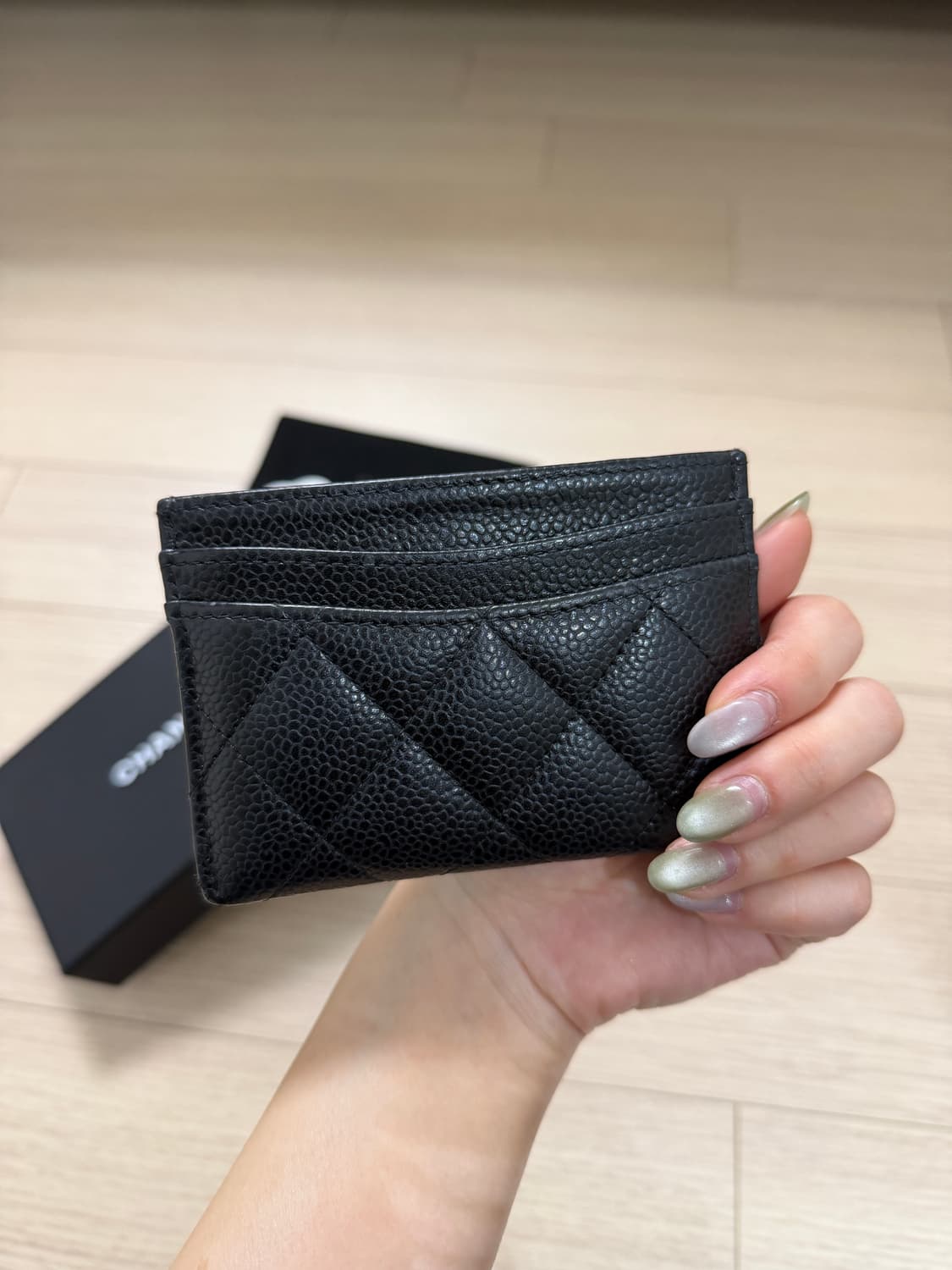 샤넬 카드지갑 풀박스 상품이미지3