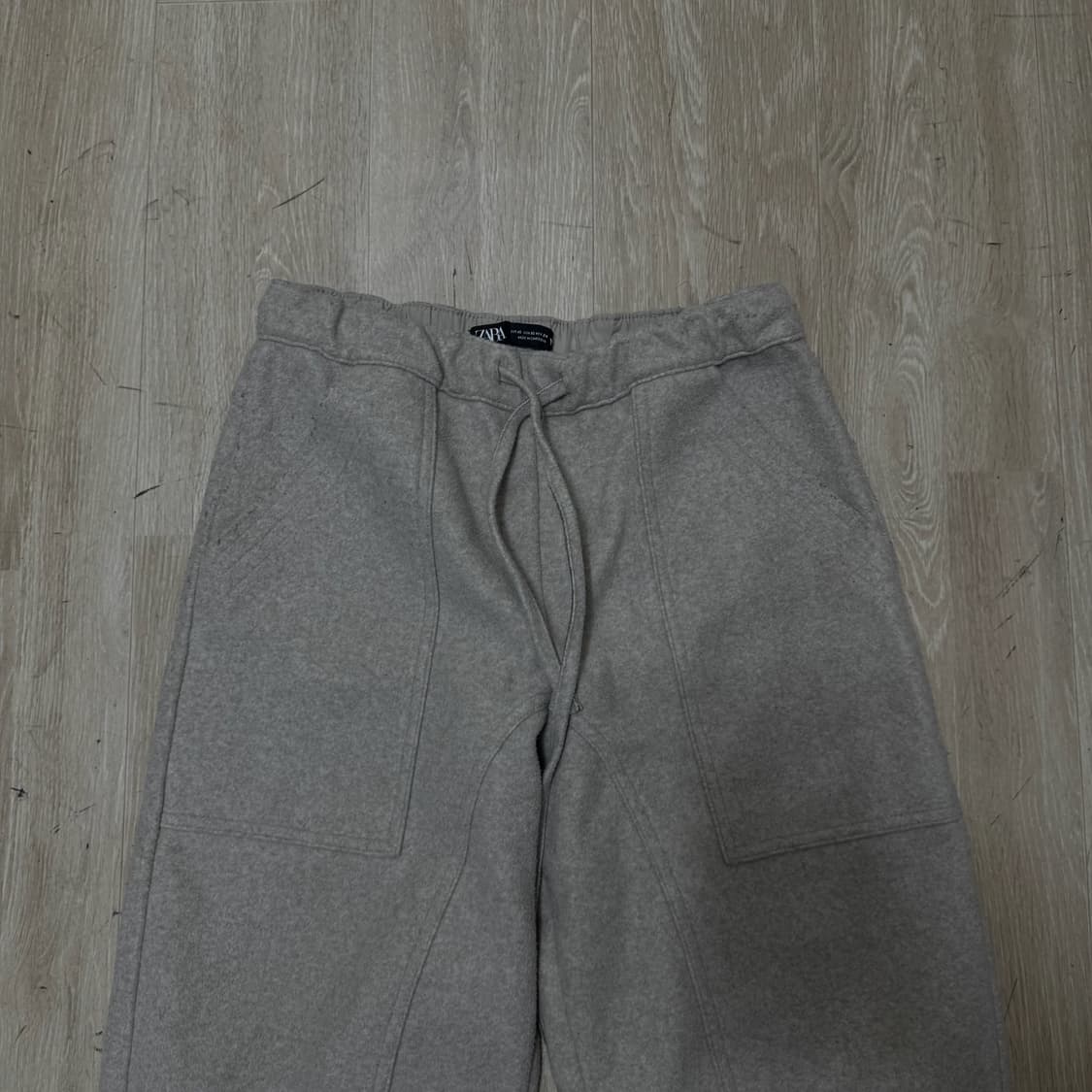 자라 미니멀 심 밴딩팬츠 XS/85  상품이미지2