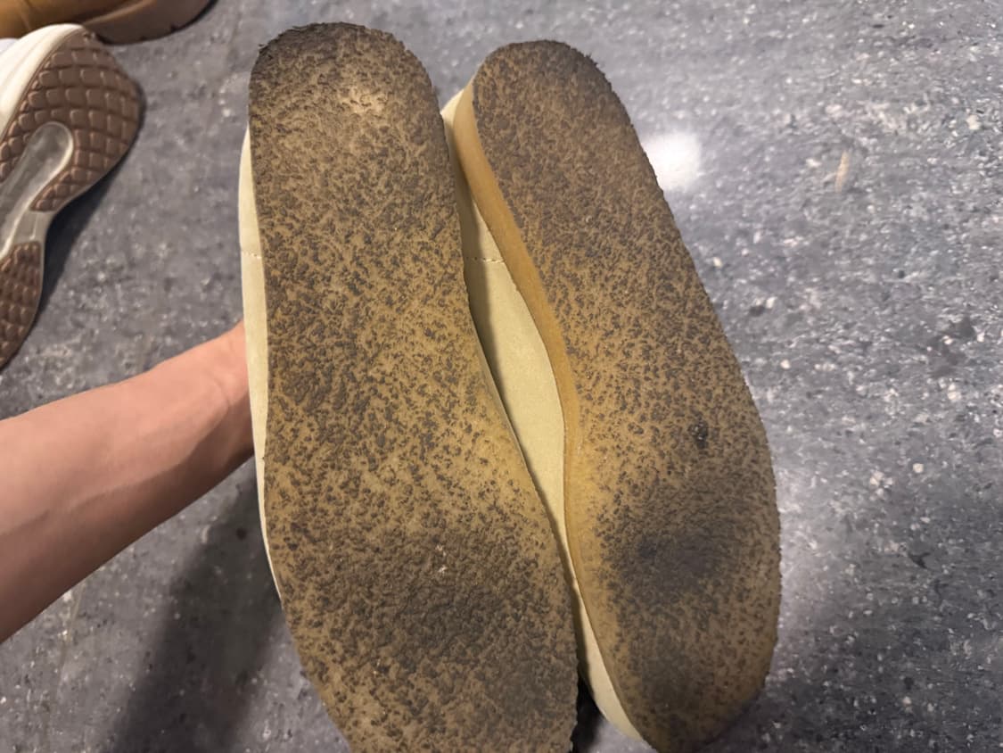 UK 9 270 클락스 왈라비 메이플 스웨이드 상품이미지2