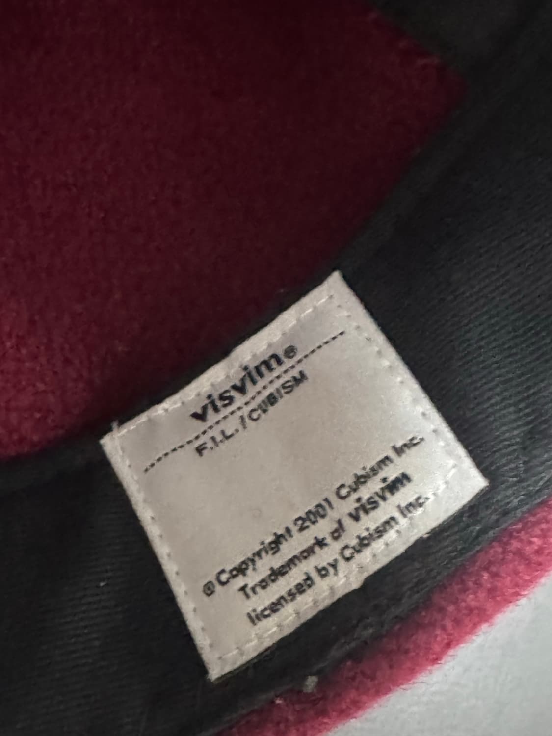 visvim 비즈빔 17aw 호너스 캡 버건디 상품이미지2