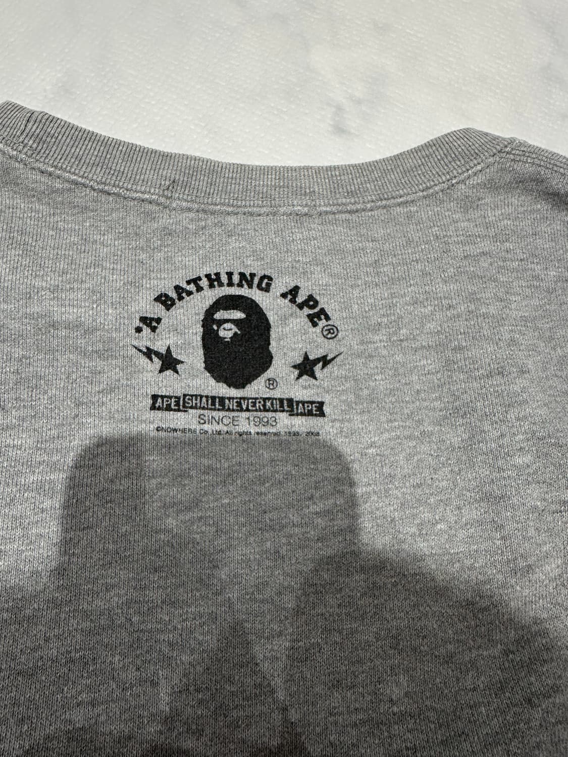 베이프 뮤직노트 스웻셔츠 L 사이즈 상품이미지9