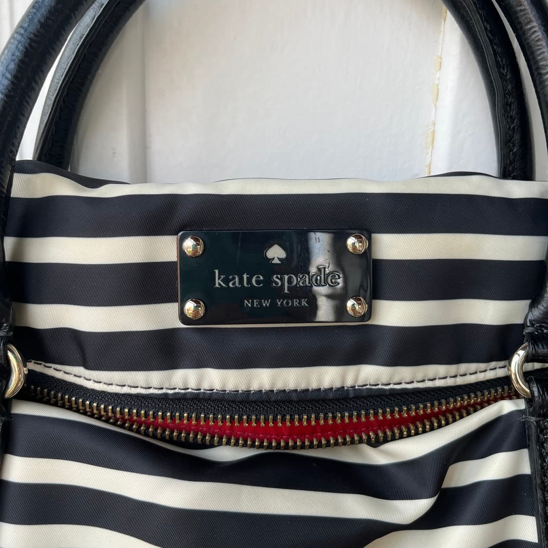 Kate spade 케이트 스페이드 스트라이프 스트랩 숄더백 갸루 y2k 상품이미지2