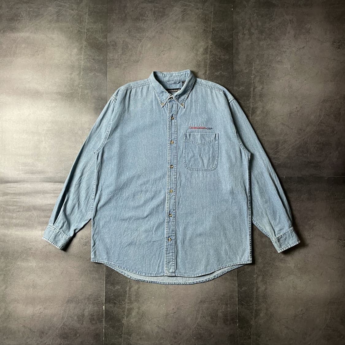 WOODBRIDGE 우드브릿지 빈티지 코튼 데님 셔츠 A00669 상품이미지1