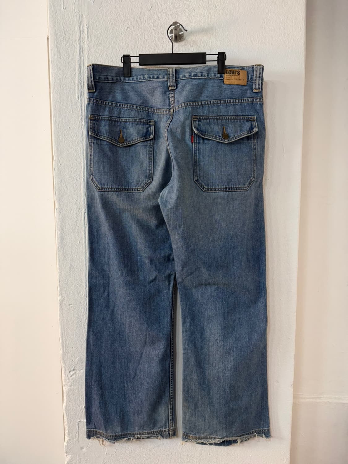 00s 리바이스 루즈 부츠컷 워크 데님 팬츠  상품이미지2