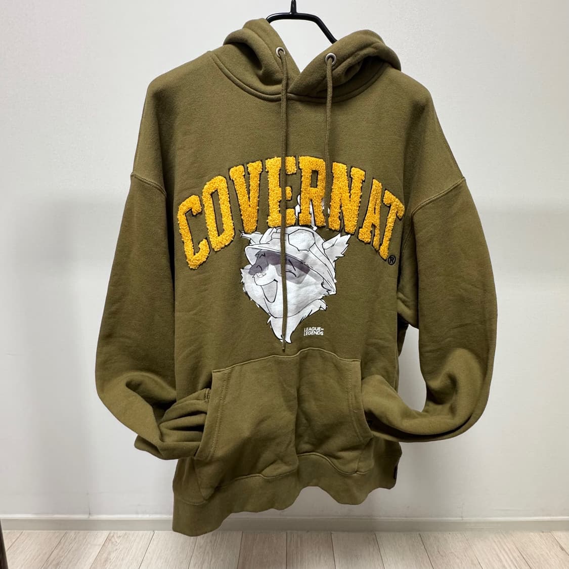 [M] 커버낫xLOL 티모 후드티 상품이미지1